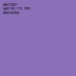#8C70B7 - Wisteria Color Image