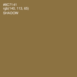 #8C7141 - Shadow Color Image