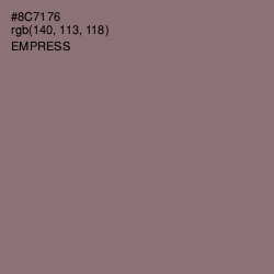 #8C7176 - Empress Color Image