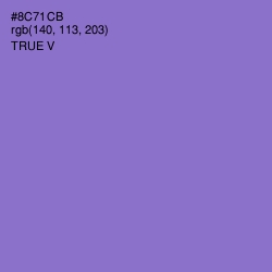 #8C71CB - True V Color Image