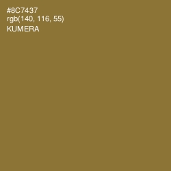 #8C7437 - Kumera Color Image