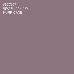 #8C757F - Hurricane Color Image
