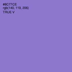 #8C77CE - True V Color Image