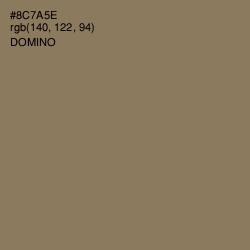 #8C7A5E - Domino Color Image