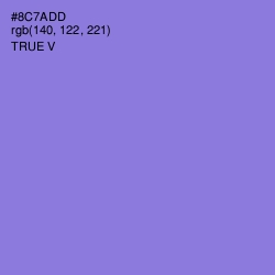 #8C7ADD - True V Color Image