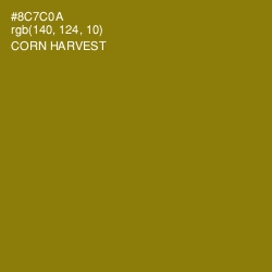 #8C7C0A - Corn Harvest Color Image