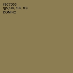 #8C7D53 - Domino Color Image