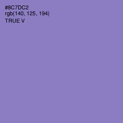#8C7DC2 - True V Color Image