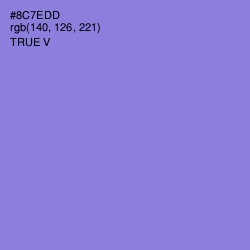 #8C7EDD - True V Color Image
