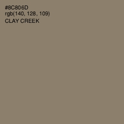 #8C806D - Clay Creek Color Image