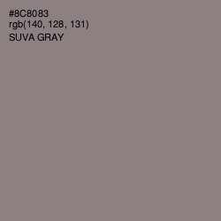#8C8083 - Suva Gray Color Image