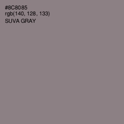 #8C8085 - Suva Gray Color Image