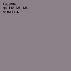 #8C8088 - Monsoon Color Image