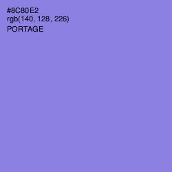 #8C80E2 - Portage Color Image