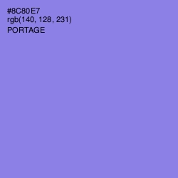 #8C80E7 - Portage Color Image