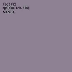 #8C8192 - Mamba Color Image