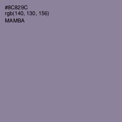 #8C829C - Mamba Color Image