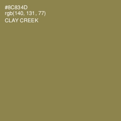 #8C834D - Clay Creek Color Image