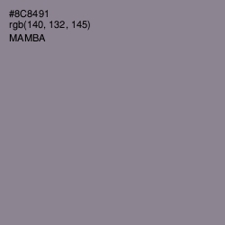 #8C8491 - Mamba Color Image