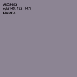 #8C8493 - Mamba Color Image