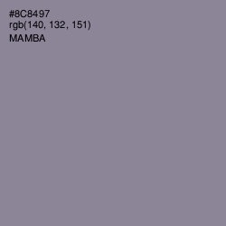 #8C8497 - Mamba Color Image