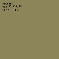 #8C855A - Clay Creek Color Image