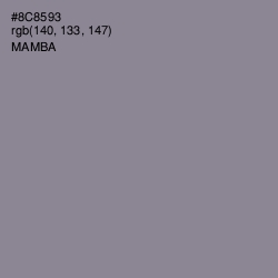 #8C8593 - Mamba Color Image