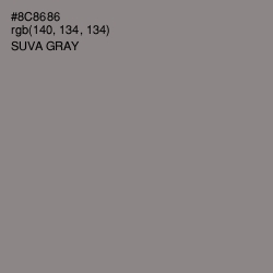 #8C8686 - Suva Gray Color Image