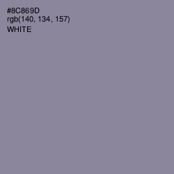 #8C869D - Mamba Color Image