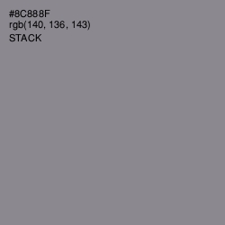 #8C888F - Stack Color Image