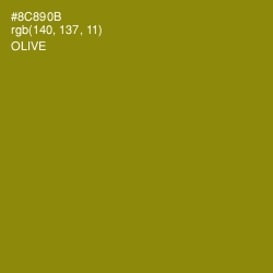 #8C890B - Olive Color Image