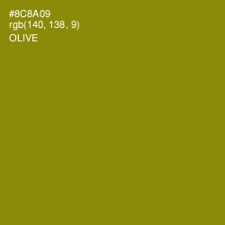 #8C8A09 - Olive Color Image
