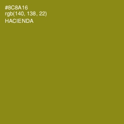 #8C8A16 - Hacienda Color Image