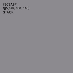 #8C8A8F - Stack Color Image