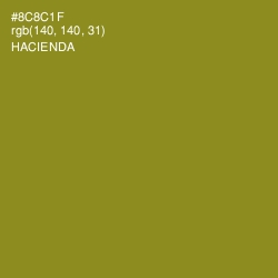 #8C8C1F - Hacienda Color Image