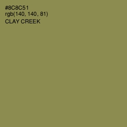 #8C8C51 - Clay Creek Color Image