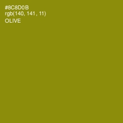 #8C8D0B - Olive Color Image