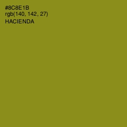 #8C8E1B - Hacienda Color Image