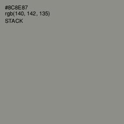 #8C8E87 - Stack Color Image