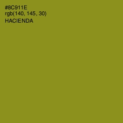 #8C911E - Hacienda Color Image