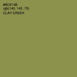 #8C914B - Clay Creek Color Image