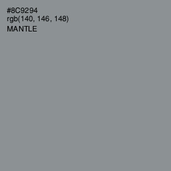 #8C9294 - Mantle Color Image