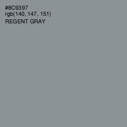 #8C9397 - Regent Gray Color Image