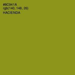 #8C941A - Hacienda Color Image