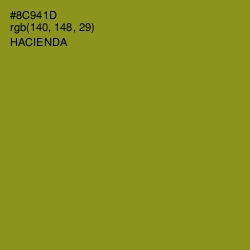 #8C941D - Hacienda Color Image