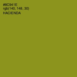 #8C941E - Hacienda Color Image
