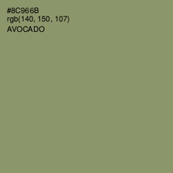 #8C966B - Avocado Color Image
