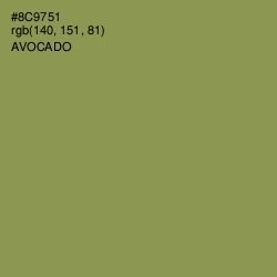 #8C9751 - Avocado Color Image