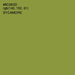 #8C983D - Sycamore Color Image