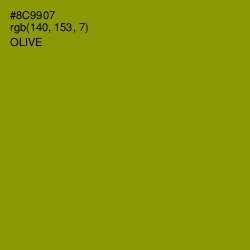 #8C9907 - Olive Color Image
